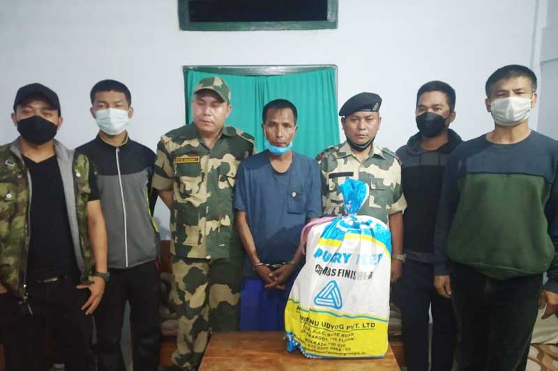 BSF seizes drugs worth Rs 6 cr, one held in Mizoram