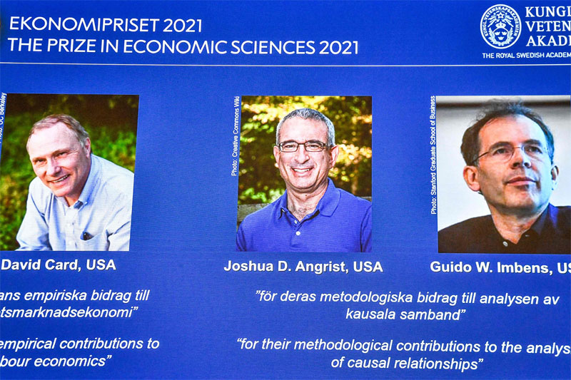 Nobel Economics Prize Awarded to Card, Angrist, Imbens for Labor Market Insights
