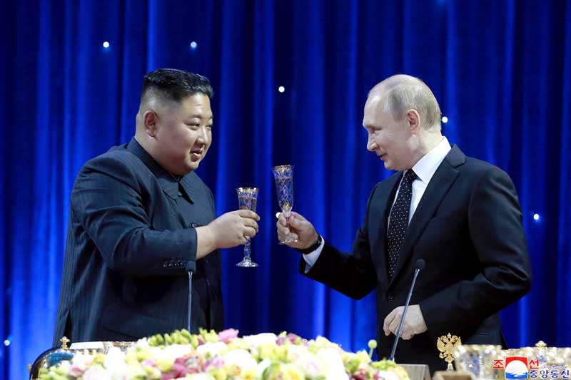 N.Korea vows to strengthen ties with Russia on 73rd anniversary of bilateral ties