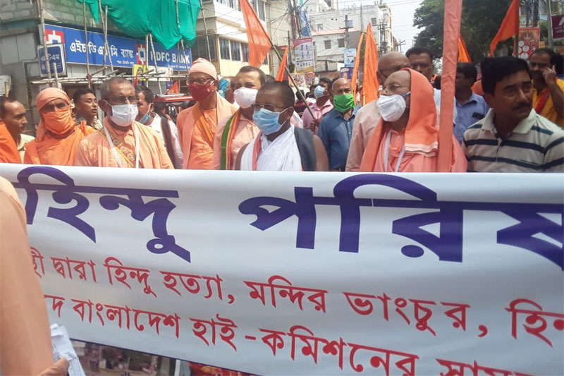Protests continue in NE states against B'desh communal violence
