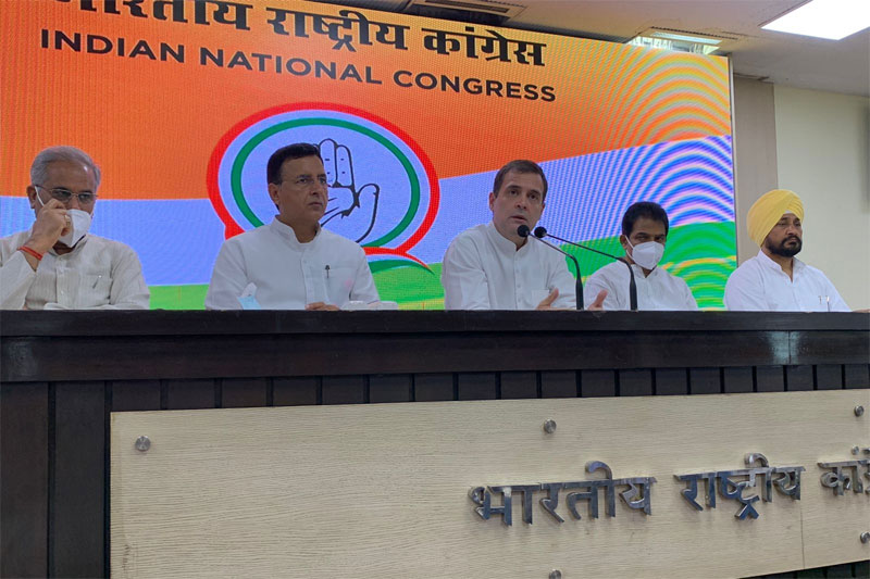 Rahul to visit UP along with Punjab & Chhattisgarh CMs
