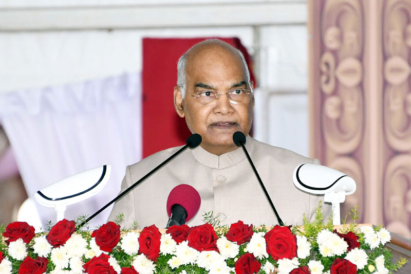 Covid united all Indians, says President Kovind