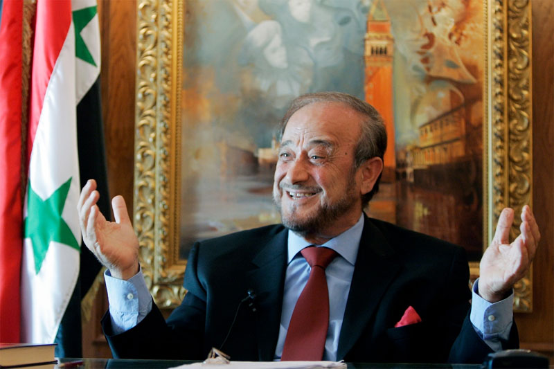 Assad's uncle returns to Syria after 37 yrs in exile