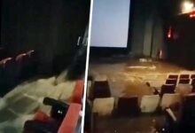 Hyderabad Rains: Cinema Hall flooded at Dilsukhnagar