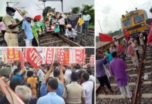 Rail roko agitation: Train services disrupted at 30 places