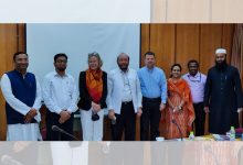 US Consulate Hyderabad & RELO officials meet MANUU VC