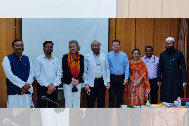 US Consulate Hyderabad & RELO officials meet MANUU VC