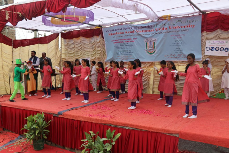 Azad Day Celebrations Starts at MANUU Model School