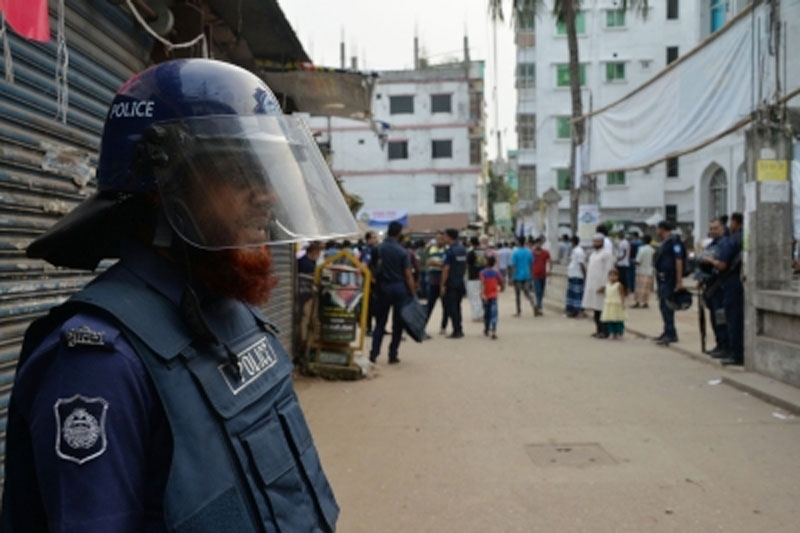 Bangladesh Police on high alert