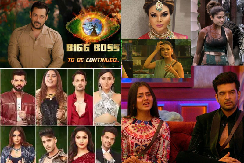 'BB 15': Salman scolds contestants; Rakhi, Rashami, Devoleena target Karan, Tejasswi