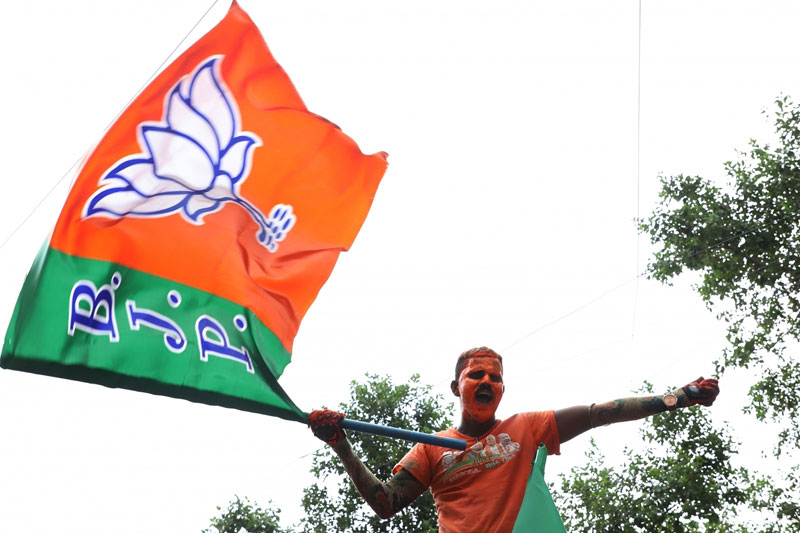 BJP leading in MP bypolls