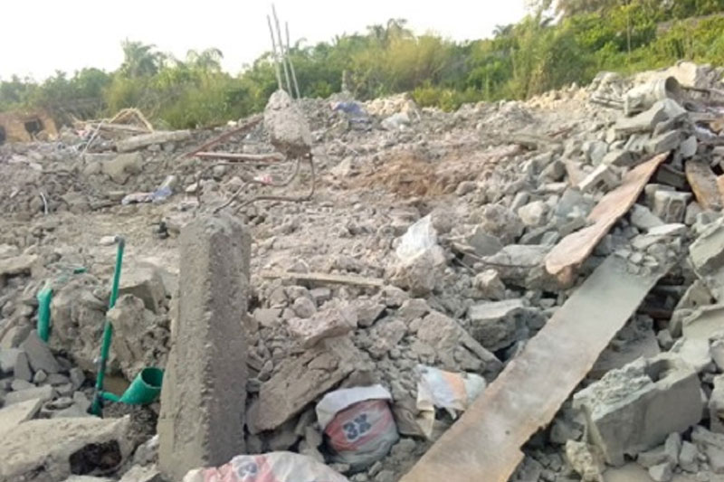 Three killed, 6 trapped in under-construction building collapse in Andhra