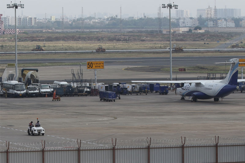 Chennai airport partially closed, incoming flights diverted