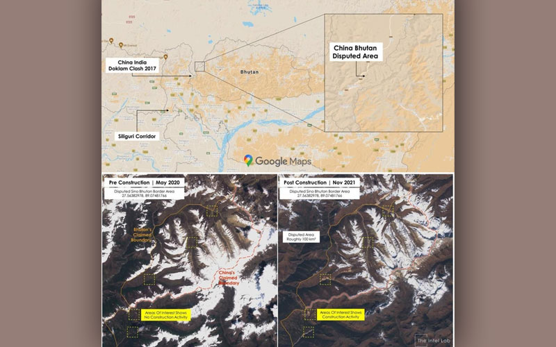 China constructs new villages in Bhutan territory