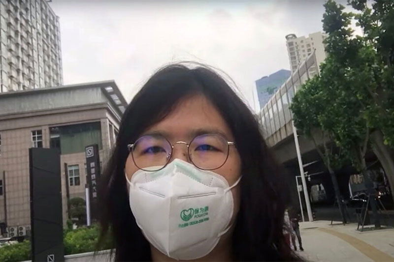 US asks China to release journalist who reported Wuhan outbreak