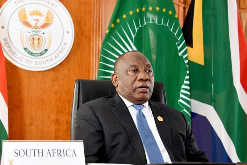 S.African President tests Covid positive