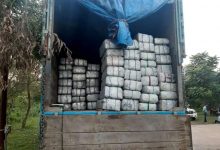 1,820 kg ganja seized from Maharashtra-bound truck near Hyderabad
