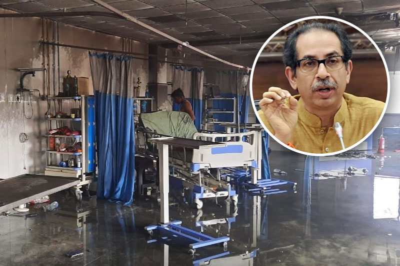 Mah CM Uddhav Thackeray orders probe into hospital fire incident that claimed 11 lives