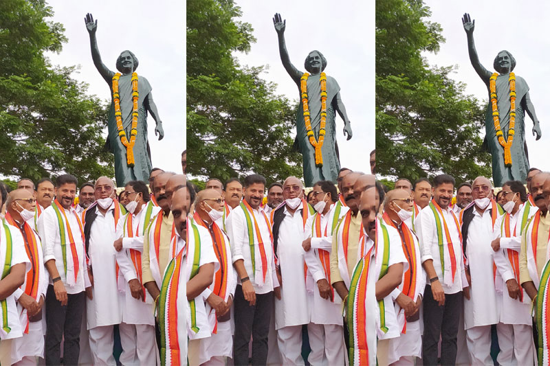 Congress Celebrates Indira Gandhi Birth Anniversary