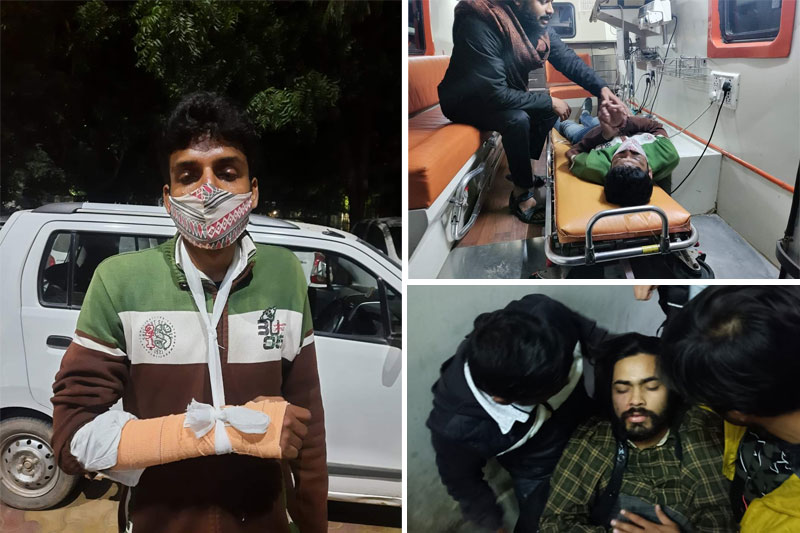Clashes erupt between ABVP, Left groups in JNU; several injured