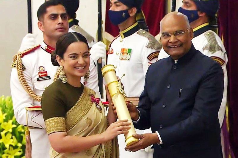 Cong women's wing demands withdrawal of Padma Shri to Kangana