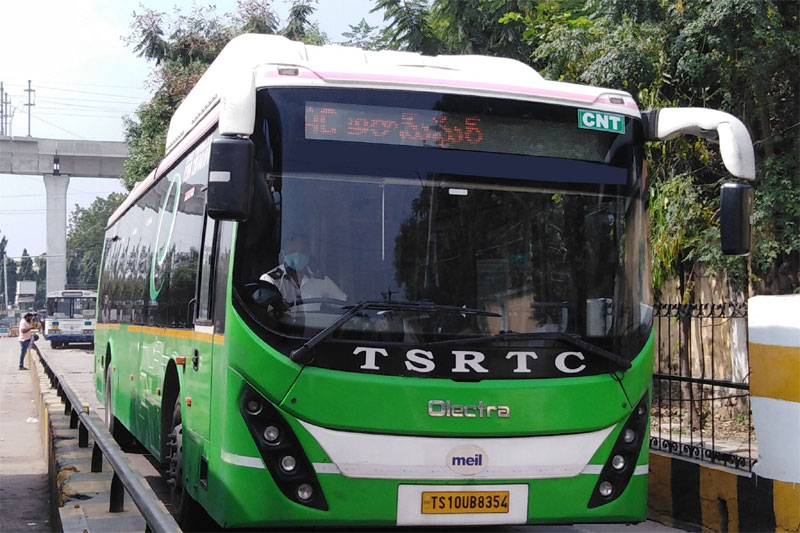 TSRTC Plans to induct more than 300 Electric Buses