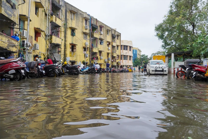 4 houses collapse in TN's Salem due to heavy rains