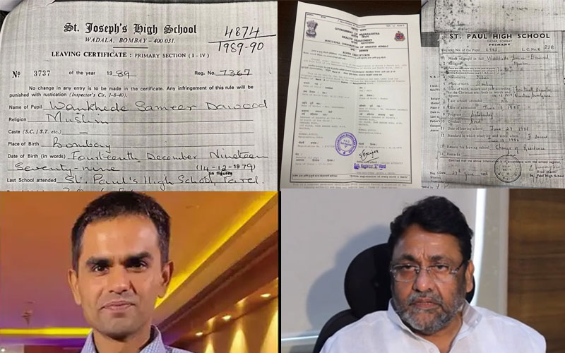 School Leaving Certificates shows Wankhede is Muslim: Malik