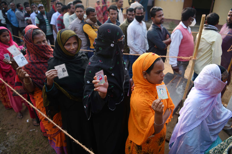 Over 80 % turnout in Tripura civic polls amid violence