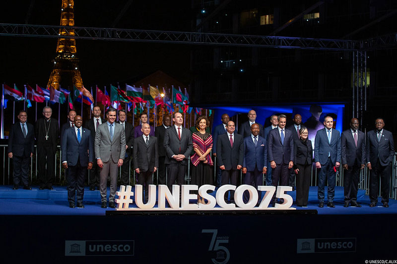 Unesco celebrates its 75th anniversary