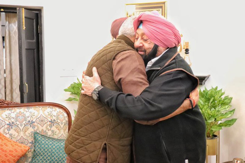 Amarinder announces party's alliance with BJP