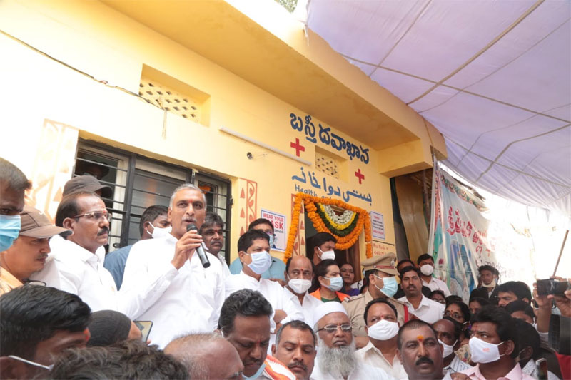 Govt. decides more 144 Basti Dawakhanas across State and 92 more in GHMC