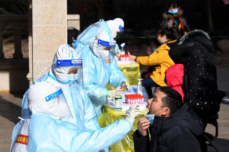 China says 1st Omicron case 'imported from Europe'