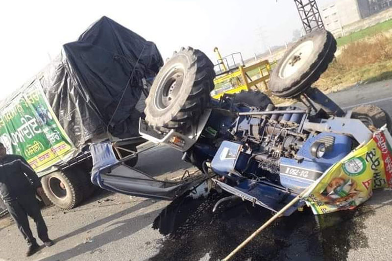 Accident kills 2 Punjab farmers returning from protest site