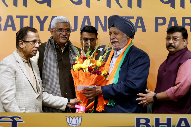 Former Punjab DGP S.S. Virk joins BJP