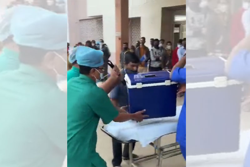 Donor’s Lungs Transported to NIMS in 11 minutes through Green Channel