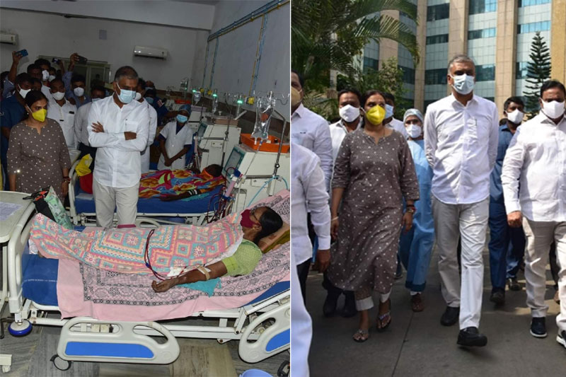 More Equipment, Rs 5 a Meal in NIMS: Harish Rao