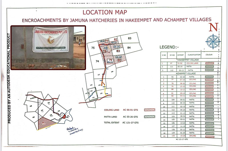 Jamuna Hatcheries Encroached Assigned Land: Medak District Collector