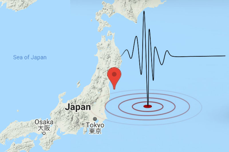 5.0 magnitude quake strikes off Japan's Fukushima Prefecture