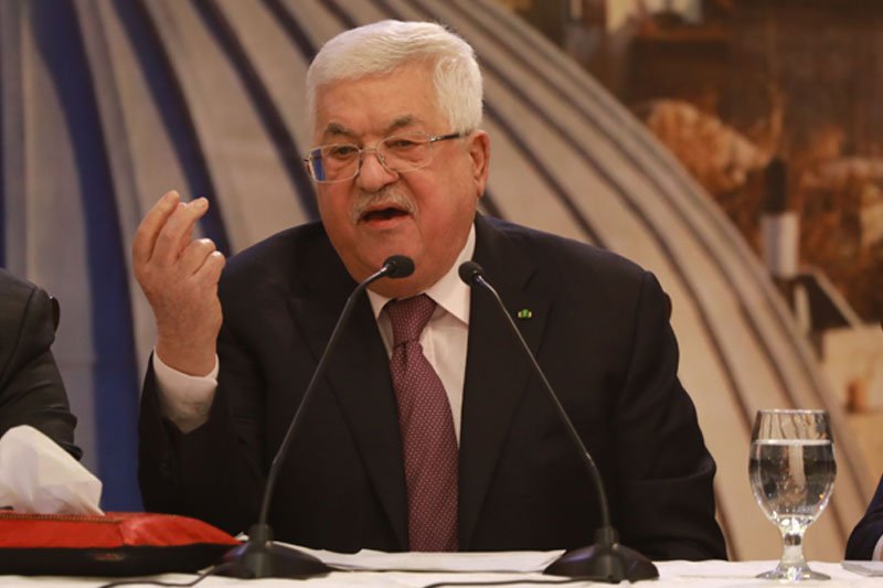 Palestinian president calls on Israel to revive stalled peace process
