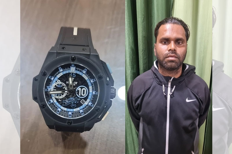 Football legend Maradona's stolen watch recovered in Assam