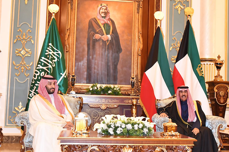 Kuwait, Saudi Arabia vow to boost ties, cooperation