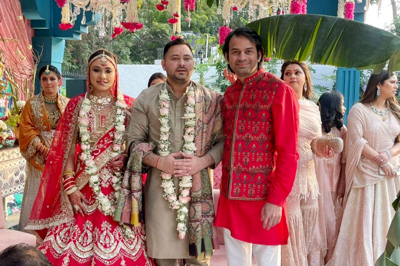 After 'secret' wedding, Tejashwi plans to host grand reception in Patna