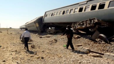 Five injured as train derails after Balochistan explosion