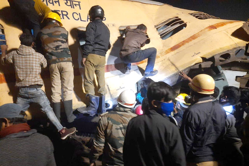 Four killed in major train accident in north Bengal