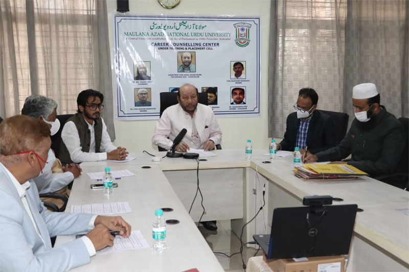 Online Urdu Job Mela and Counseling Center inaugurated at MANUU