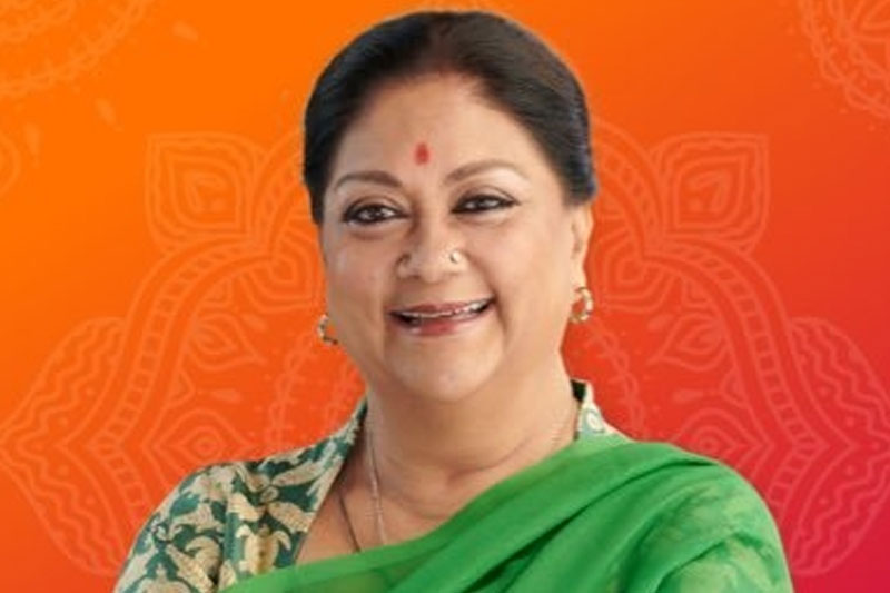 BJP leaders Poonia, Shekhawat greet Vasundhara Raje on her b'day
