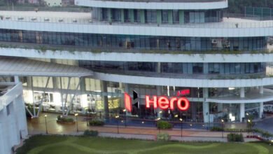 Hero Motocorp shares slump sharply, IT raids likely weighed