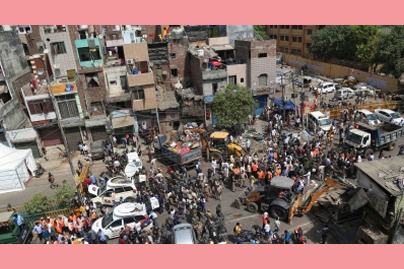Confusion in Jahangirpuri over fears of another demolition