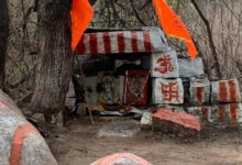 ‘Ram temple’ crops up inside University of Hyderabad; Students protest